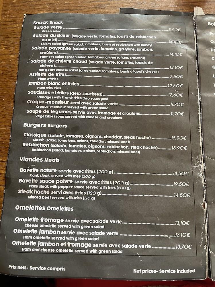Restaurant les Killis - Menu Image 3
