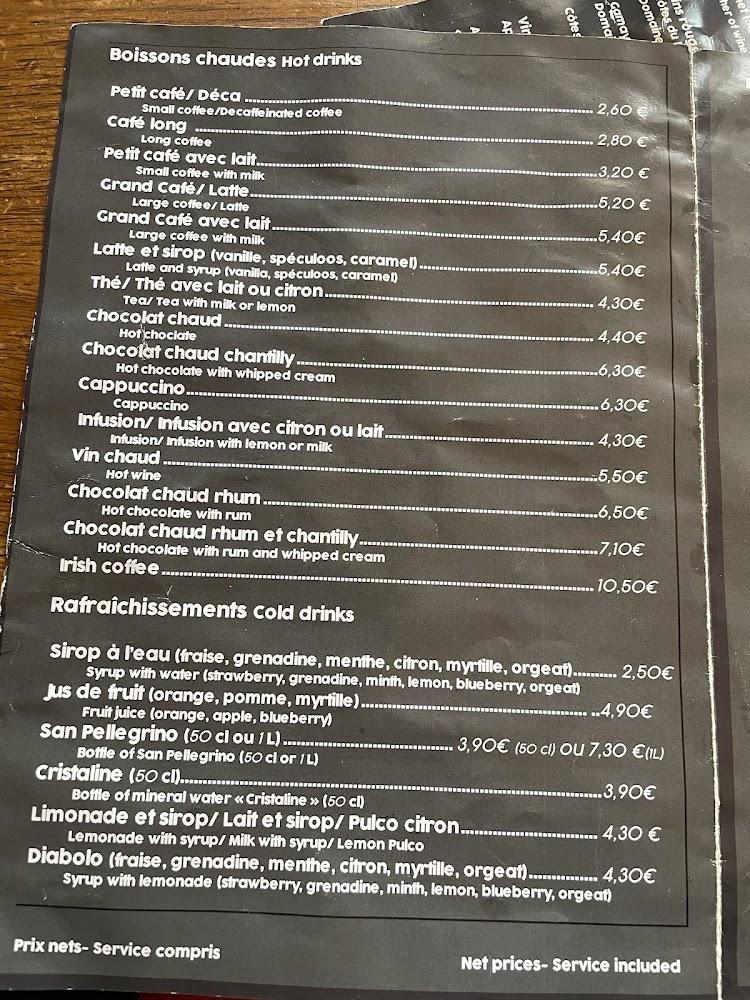 Restaurant les Killis - Menu Image 4